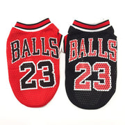 Mesh Basketball Uniform Jersey for Dog Cat Pet