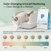purrify® Smart pH Insight Plant-Based Clumping Cat Litter – 10 lb & 30 lb