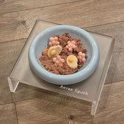Aevan Epoch | Frosted Acrylic Pet Bowl Stand - Pristine Pet Supply