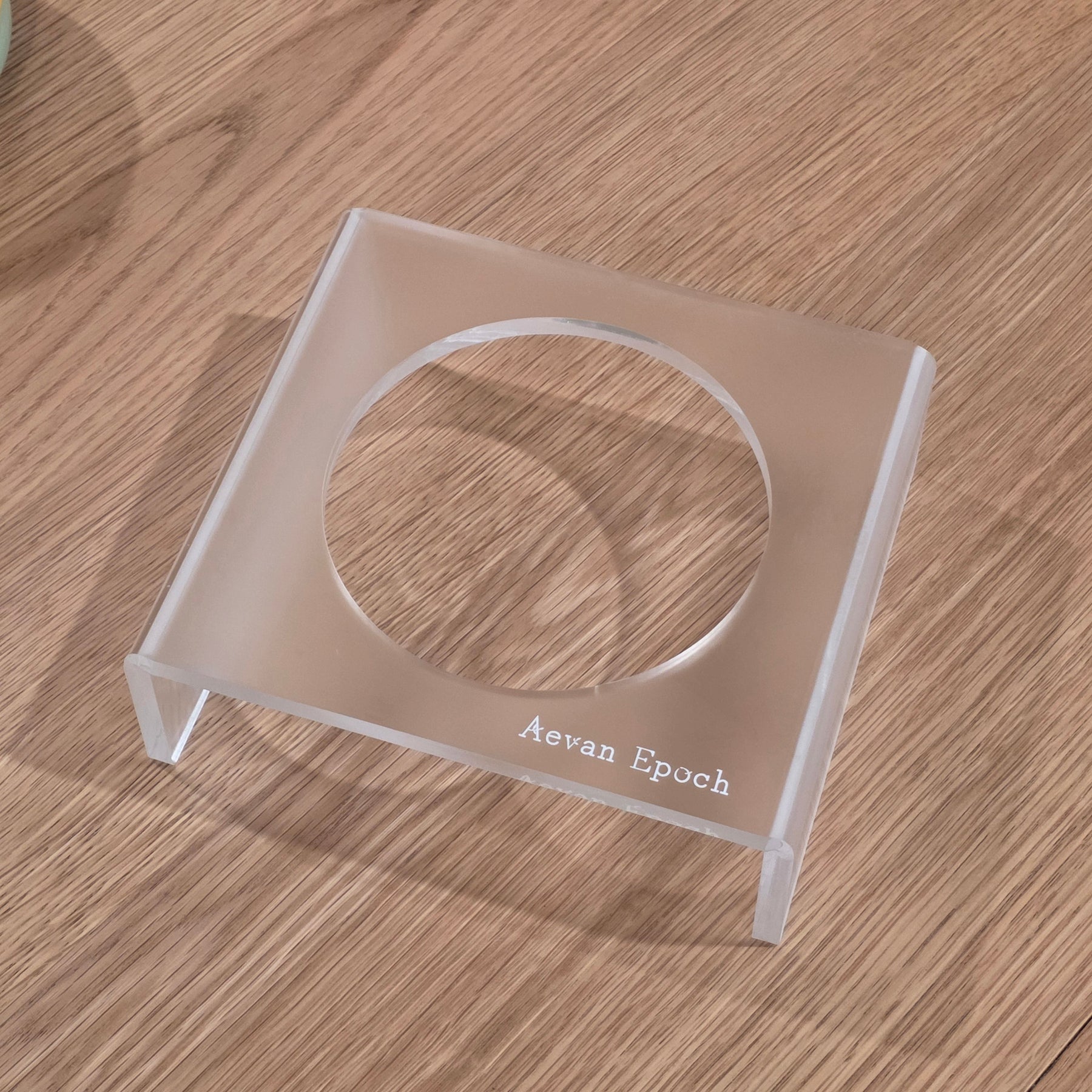 Aevan Epoch | Frosted Acrylic Pet Bowl Stand - Pristine Pet Supply