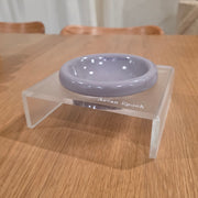 Aevan Epoch | Frosted Acrylic Pet Bowl Stand - Pristine Pet Supply