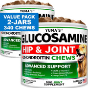 Glucosamine Hip & Joint Chews for Dogs – 2-Pack