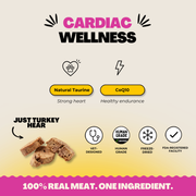 Freeze-Dried Turkey Hearts for Cats - Pristine Pet Supply