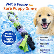 Interactive Tug & Treat-Dispenser Toy for Dogs – Orange