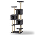 Armarkat 80" Real Wood 8-Tier Cat Tree & Tower with Dual Condos for Multiple Cats