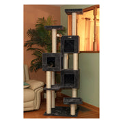 Armarkat 80" Real Wood 8-Tier Cat Tree & Tower with Dual Condos for Multiple Cats