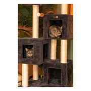 Armarkat 80" Real Wood 8-Tier Cat Tree & Tower with Dual Condos for Multiple Cats