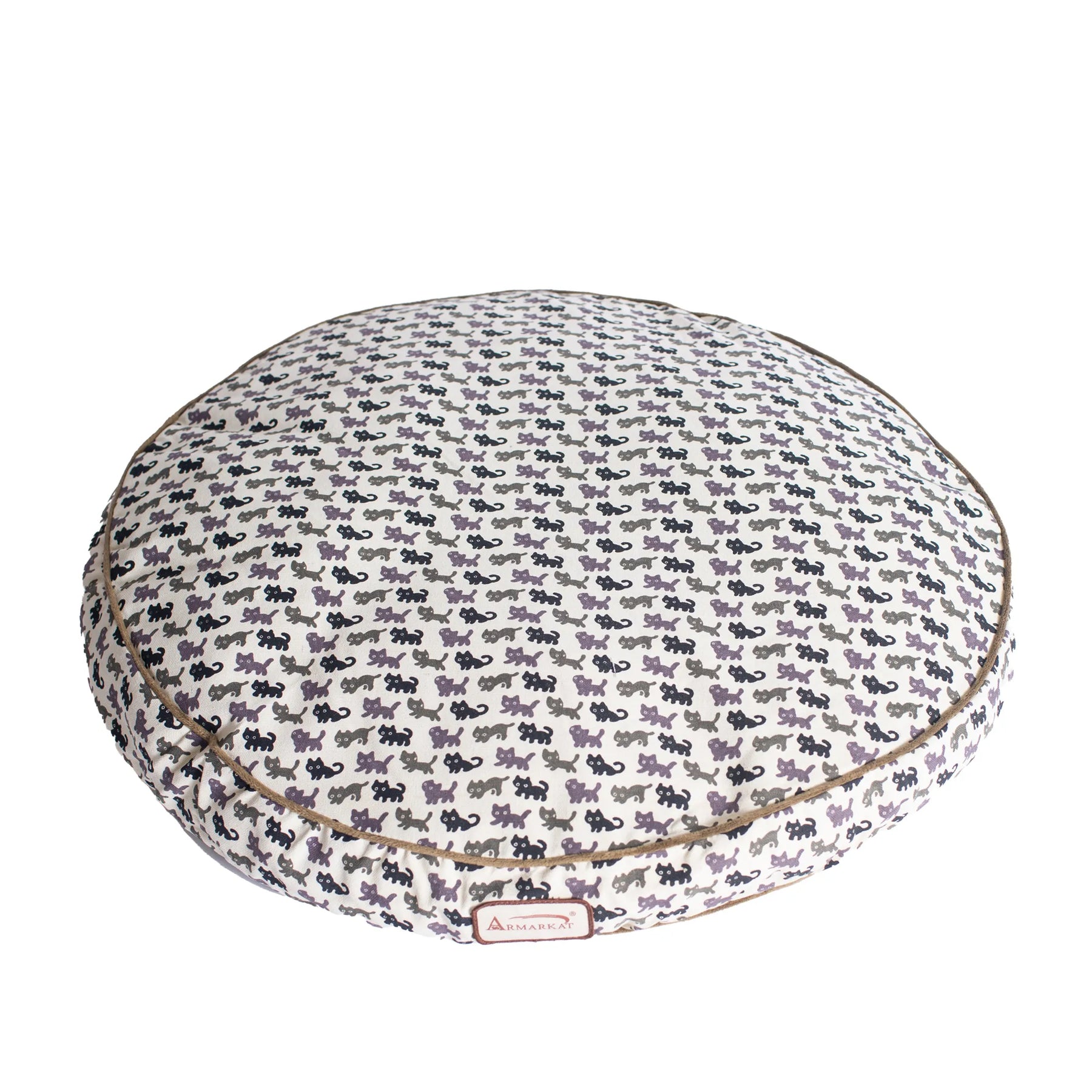 Armarkat 23-inch polyfilled dog bed and crate cushion with printed cover