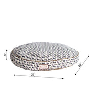 Armarkat 23-inch polyfilled dog bed and crate cushion with printed cover