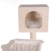 Armarkat 89" Premium Scots Pine Real Wood Cat Tree & Tower with Dual Condos