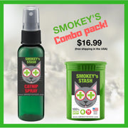 Smokey's Stash Organic Catnip Combo Pack – Catnip Spray & Premium Catnip Set