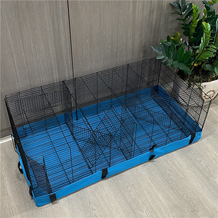 Small Pet Cage Chassis Cover – Waterproof Oxford Cloth Liner for Hamsters & Guinea Pigs