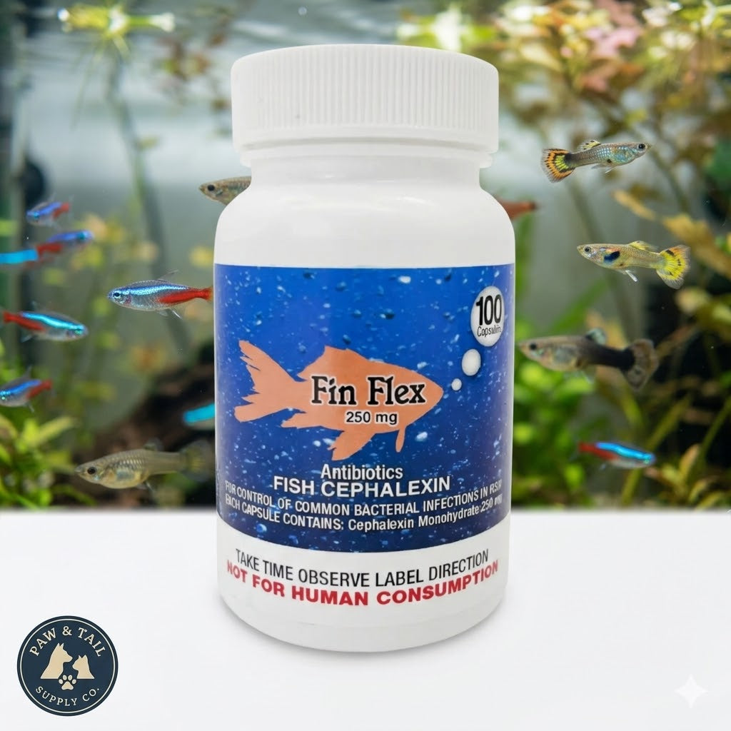 Fish Ceph 250mg capsules – 100 count aquarium fish care product