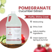 Aroma Paws Pomegranate Cucumber Dog Shampoo & Conditioner – 1 Gallon