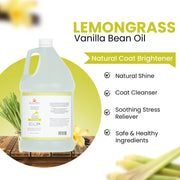 Aroma Paws Lemongrass Vanilla Bean Dog Shampoo & Conditioner – 1 Gallon