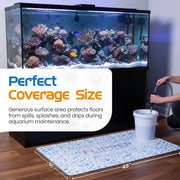 Flipper Waterproof Aquarium Splash Mat – 48 x 31 Inch available at Pristine Pet Supply - image 8