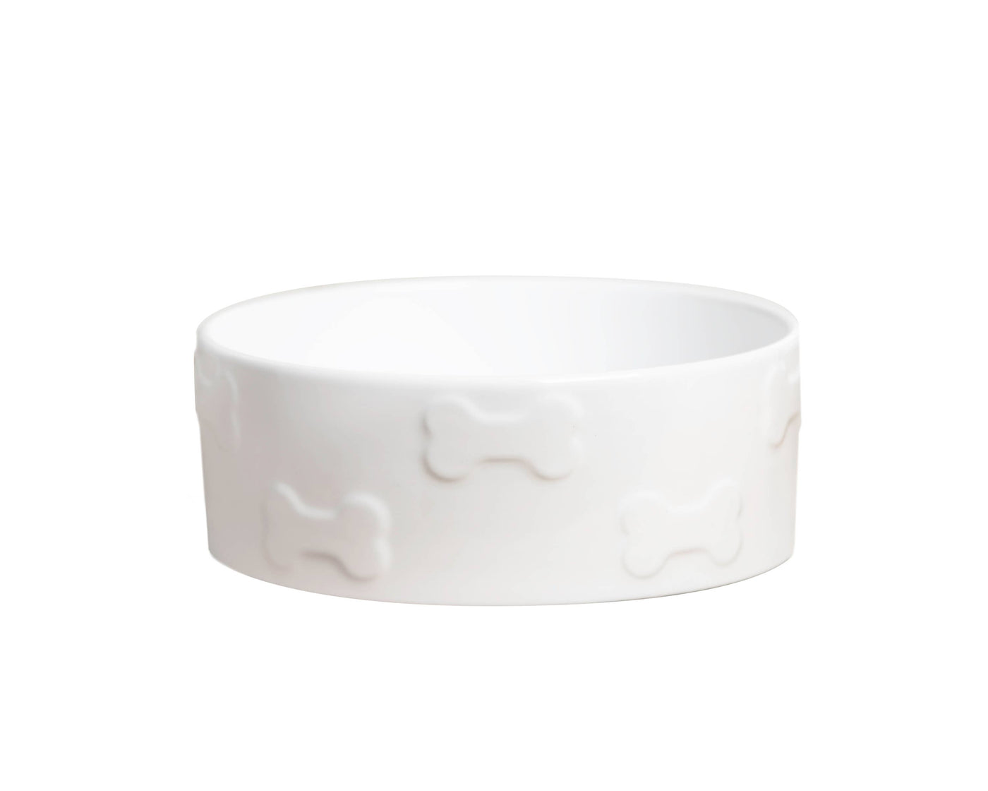 Manor Pet Bowl – White / Medium