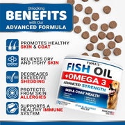 Omega-3 Fish Oil for Dogs – 2-Pack