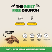 Freeze-Dried Beef Lung Treats for Cat - Pristine Pet Supply