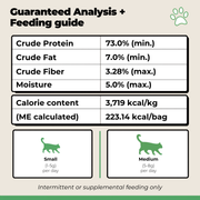 Freeze-Dried Beef Lung Treats for Cat - Pristine Pet Supply