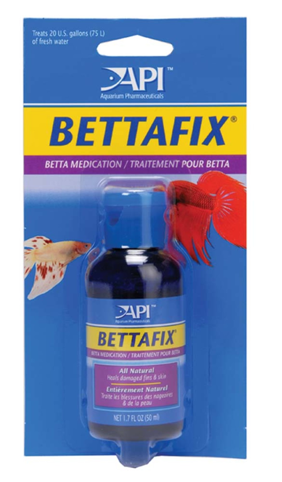 API BETTAFIX Betta Fish Medication - 1.7 fl oz