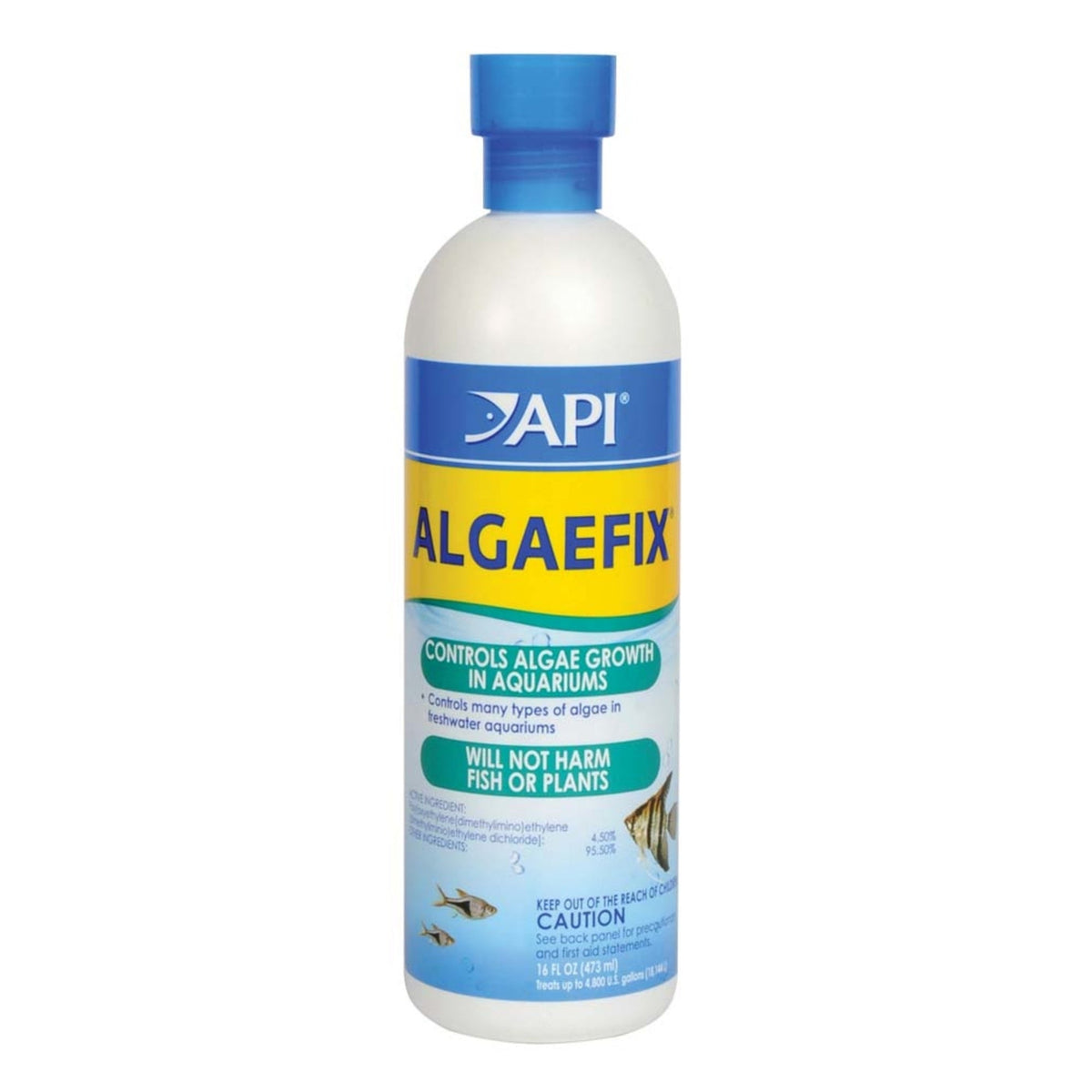 API AlgaeFix Freshwater Aquarium Algaecide 1ea/16 fl oz.