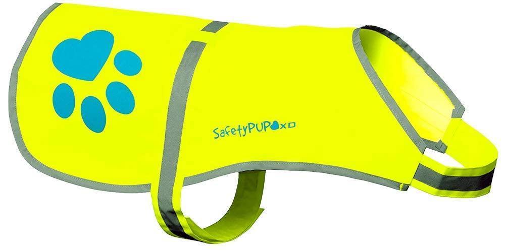 Reflective Dog Safety Vest – Yellow, XS