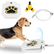 Outdoor Dog Water Fountain – Step-On Fresh Water Drinking Fountain for Dogs