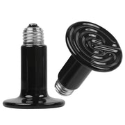 Linx Group 2-Pack 150W Ceramic Heat Emitter Bulbs for Reptile Terrariums