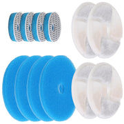Four-pack replacement filter set for GPCT4115 pet water fountain