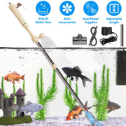 Multifunction Electric Aquarium Gravel Cleaner Kit – Water Changer & Fish Tank Cleaning System