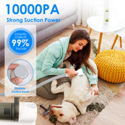 Professional Pet Grooming Vacuum Kit – 7-in-1 Quiet Vacuum & Clipper System