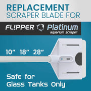 Flipper Platinum Stainless Steel Scraper Blade available at Pristine Pet Supply - image 2