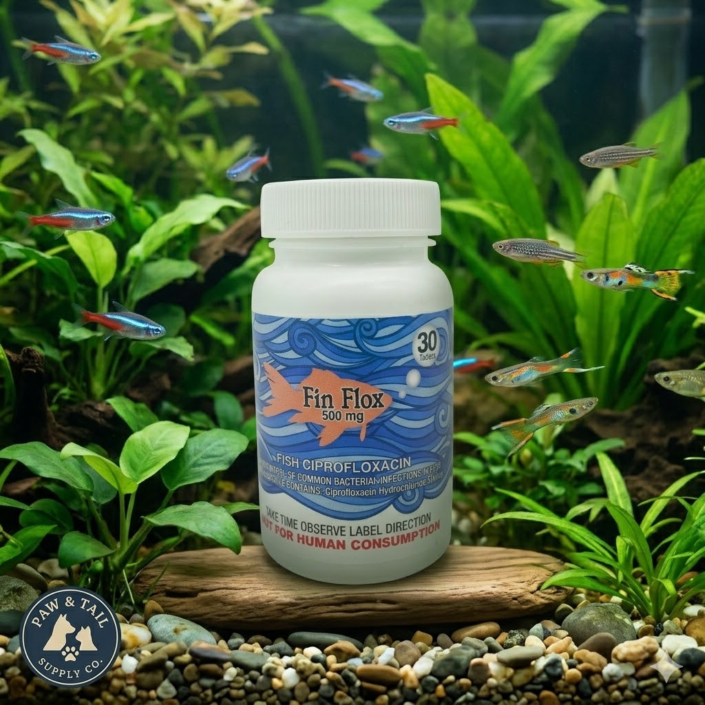 Fish Cipro 500mg tablets – 30 count aquarium fish care product