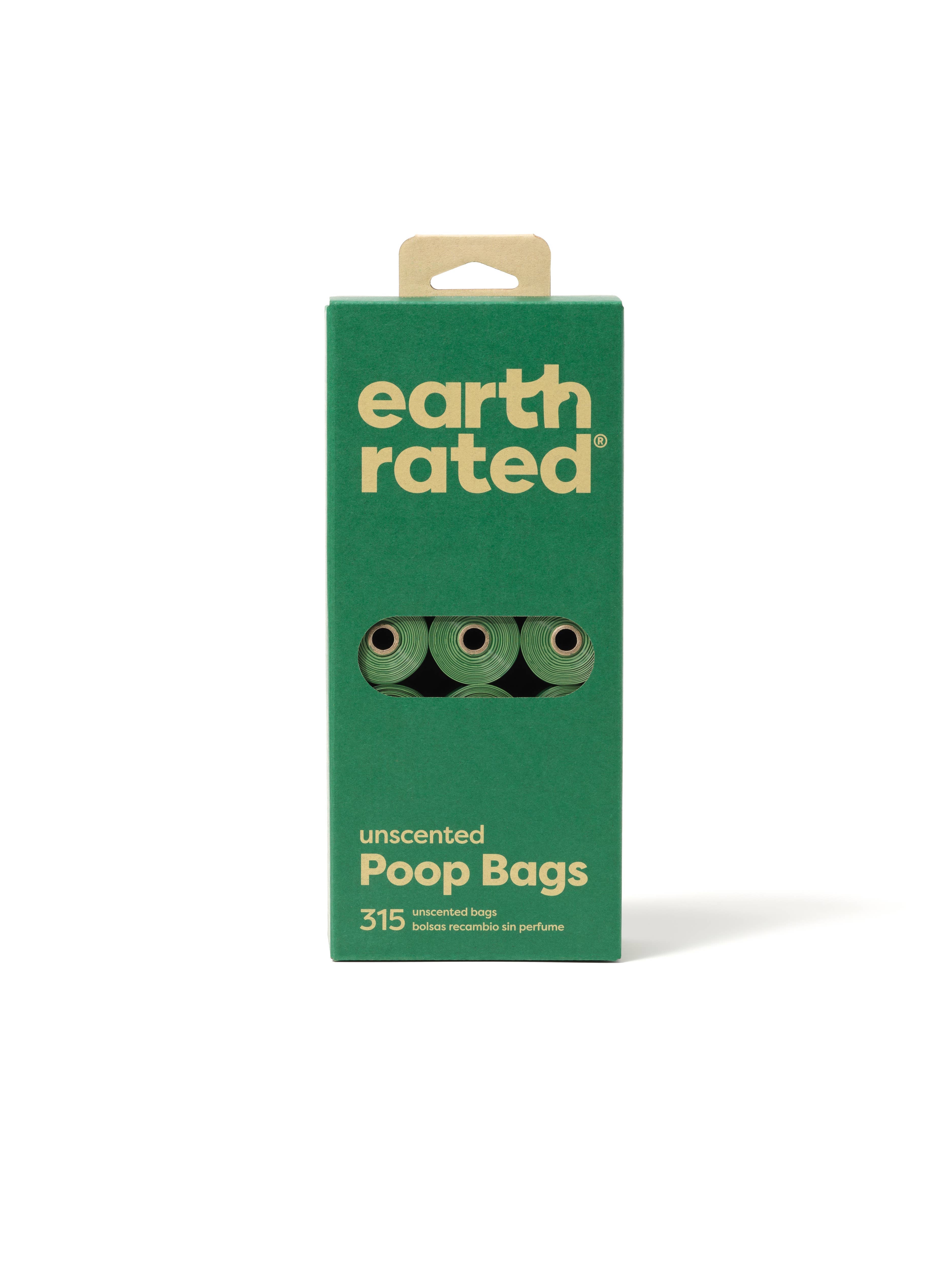 Earth Rated Unscented Poop Bags 315ct on 21 Refill Rolls by Earth Rated - pet waste bags