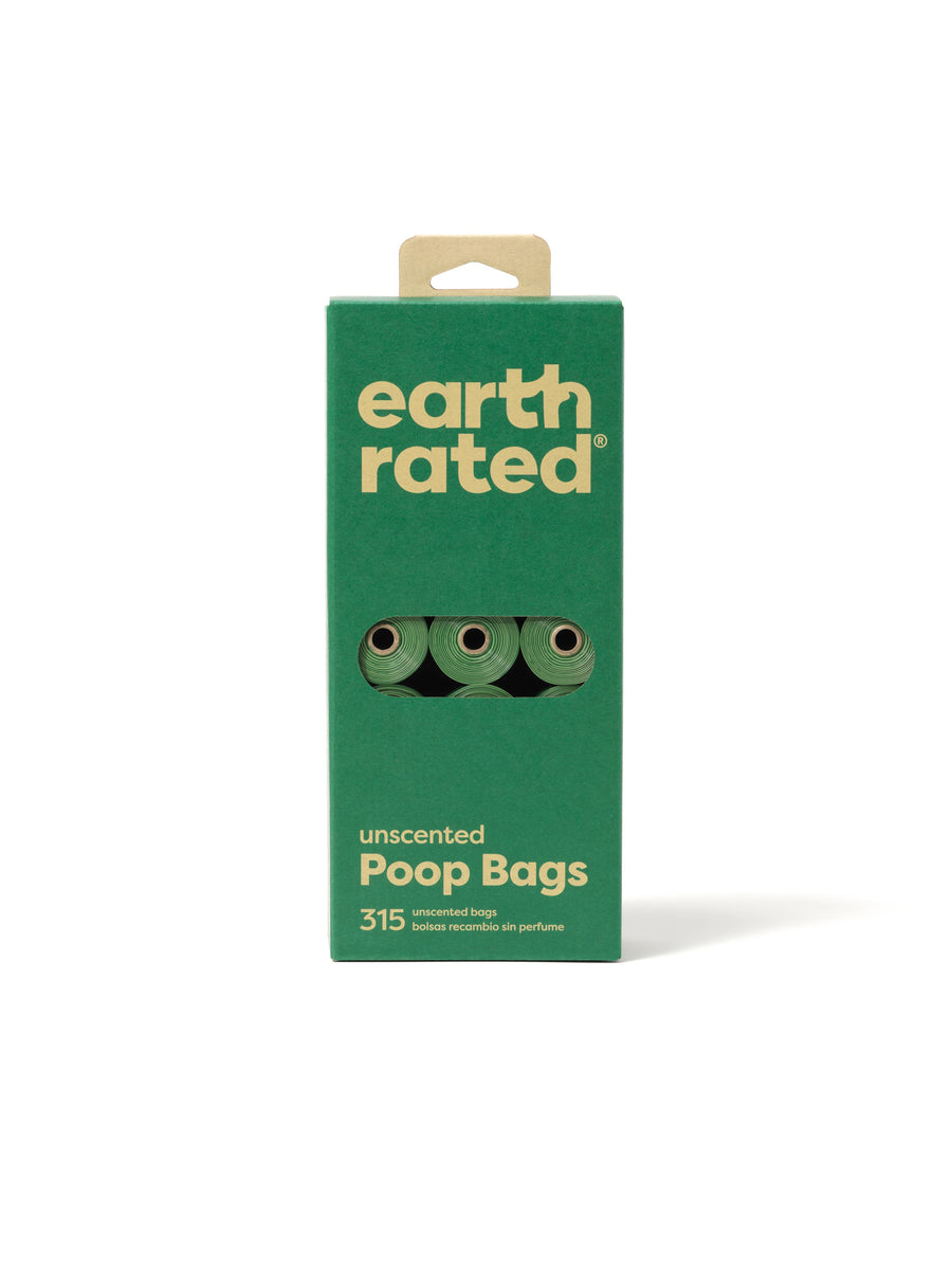 Earth Rated Unscented Poop Bags 315ct on 21 Refill Rolls by Earth Rated - pet waste bags