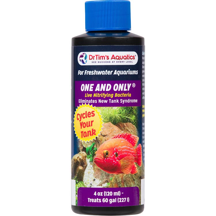 Freshwater One & Only Live Nitrifying Bacteria – 60 Gal