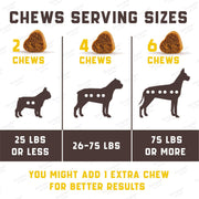 Green Lawn Support Chews for Dogs