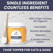 100% Organic Virgin Coconut Oil for Dogs & Cats - Pristine Pet Supply