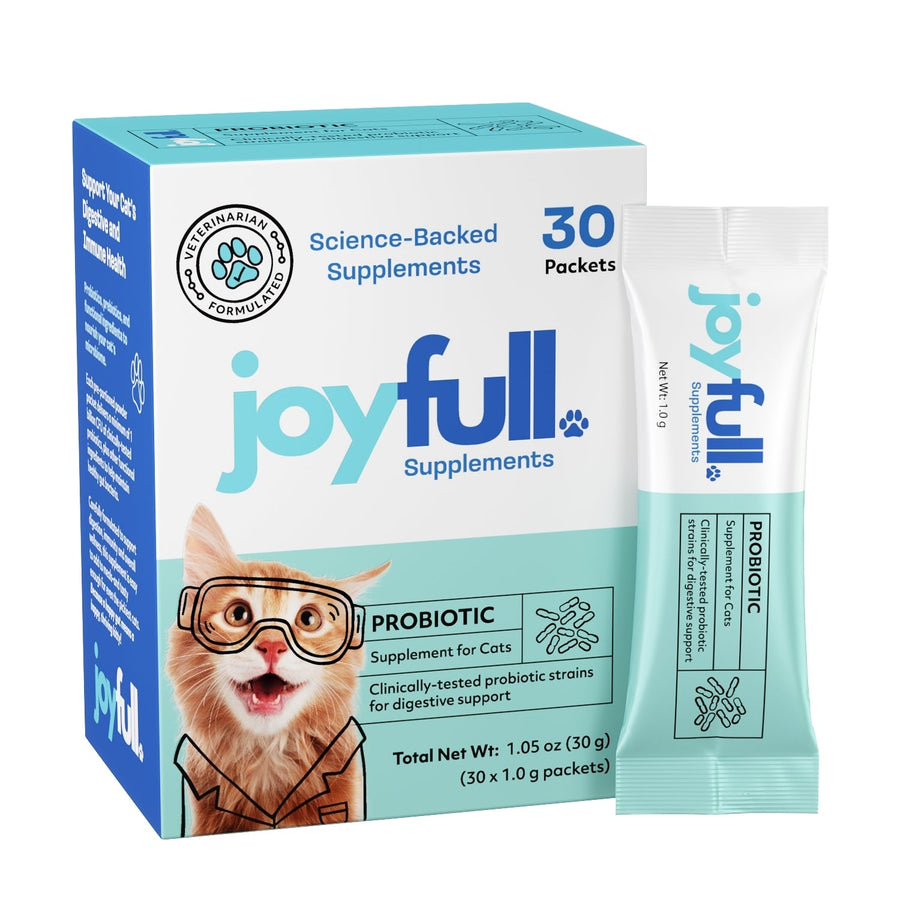 Probiotic Supplement for Cats - 30 Packets