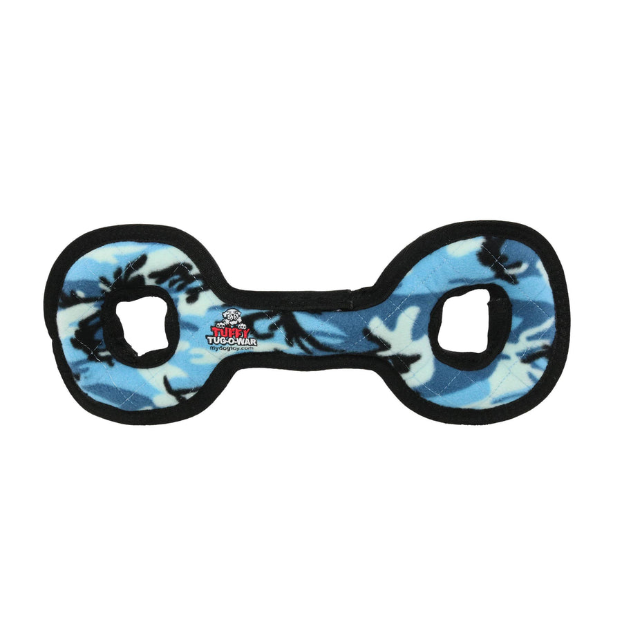 Tuffy Medium Tug-O-War - Camo Blue, Squeaky Dog To by Tuffy - dog toy