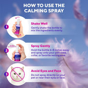 Calming Pheromone & Scratch-Repellent Spray for Cats 100 ml 2-Pack