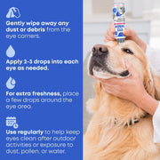 Cat & Dog Eye Wash Drops Tear Stain Remover & Cleaner