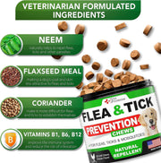 Flea & Tick Chews for Dogs 2-Pack