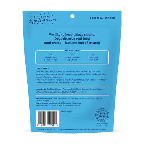 Bocce's Bakery Chicken Soft & Chewy Dog Treats 6oz available at Pristine Pet Supply - image 2