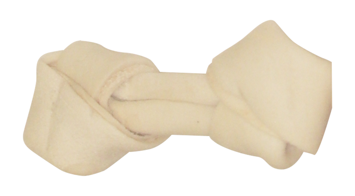 ChewMax 14–15 Inch Natural Rawhide Knotted Bone