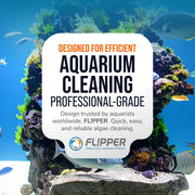 Flipper Pico 2-in-1 Magnetic Aquarium Cleaner – Black available at Pristine Pet Supply - image 8