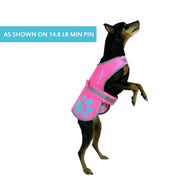 Reflective Dog Safety Vest – Pink, XS