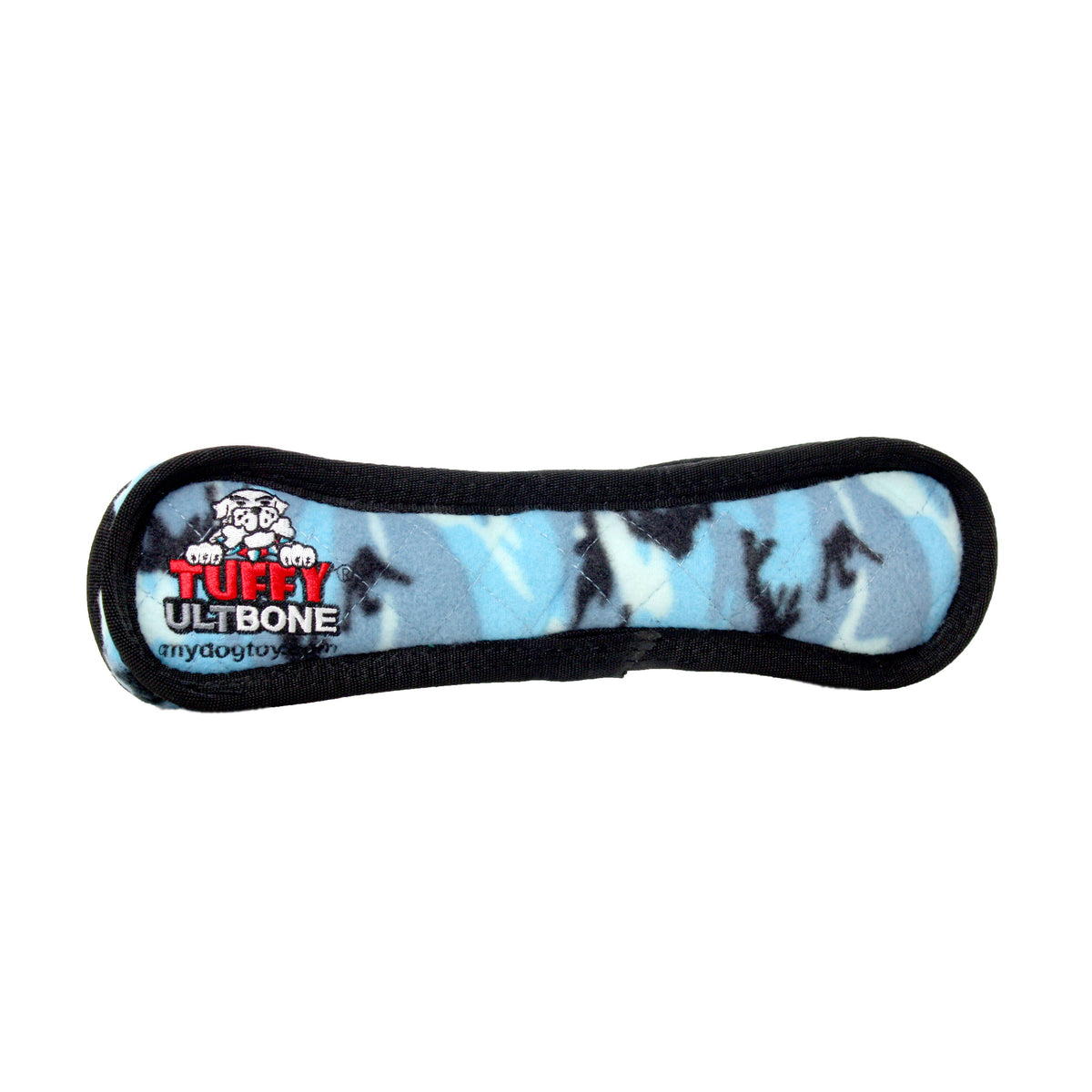 Tuffy Ultimate Bone - Camo Blue, Durable, Squeaky Dog Toy by Tuffy - dog toy