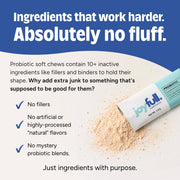 Probiotic Supplement for Dogs - 30 Packets